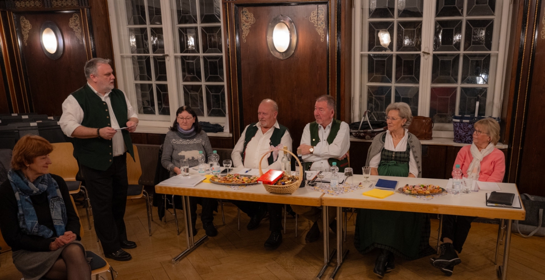 Die Vorstandschaft des Gemischten Chor der Stadtsingschule 