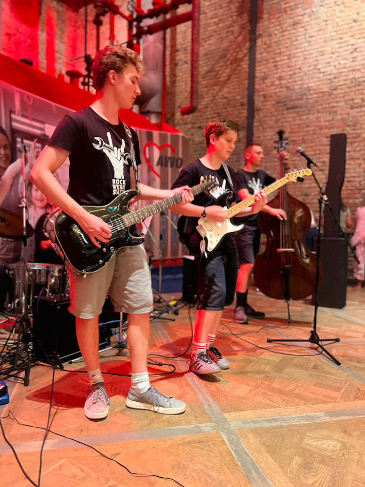 Die Rockwerkstatt 1 im Kesselhaus in Kolbermoor 